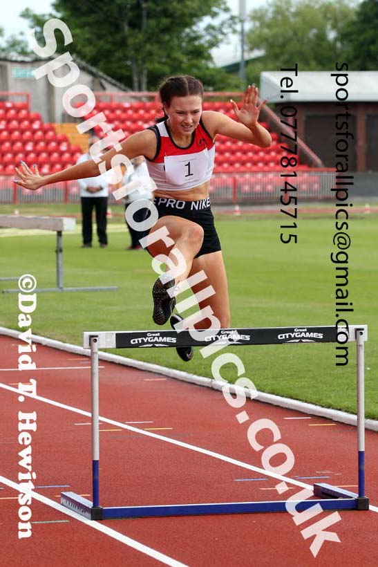 Hurdles, 2021 Northumberland, Durham and Cleveland Schools. Photo: David T. Hewitson/Sports for All Pics